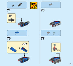 LEGO 76115 instructions page 35 – build guide
