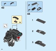 LEGO 76115 instructions page 64 – build guide