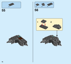 LEGO 76115 instructions page 70 – build guide