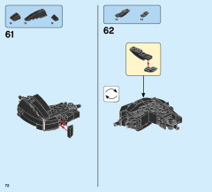 LEGO 76115 instructions page 72 – build guide