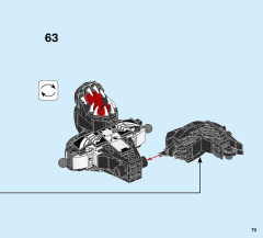 LEGO 76115 instructions page 73 – build guide