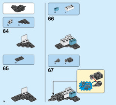 LEGO 76115 instructions page 74 – build guide