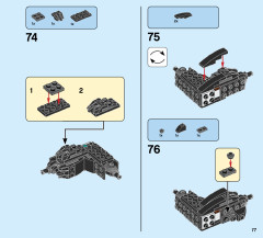 LEGO 76115 instructions page 77 – build guide
