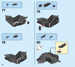 LEGO 76115 instructions page 78 – build guide