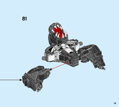 LEGO 76115 instructions page 79 – build guide