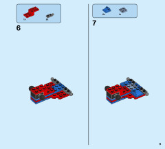 LEGO 76115 instructions page 9 – build guide