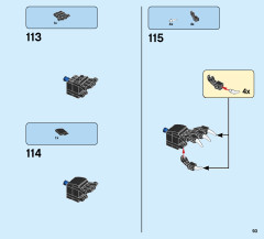 LEGO 76115 instructions page 93 – build guide