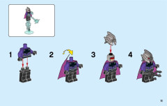 LEGO 76116 instructions page 11 – build guide