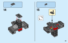 LEGO 76116 instructions page 23 – build guide