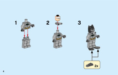 LEGO 76116 instructions page 4 – build guide