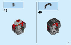 LEGO 76116 instructions page 45 – build guide