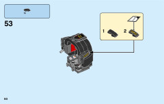 LEGO 76116 instructions page 50 – build guide