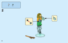 LEGO 76116 instructions page 8 – build guide