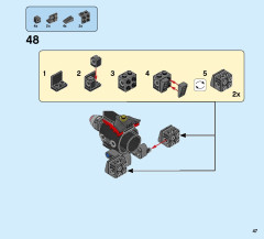 LEGO 76117 instructions page 47 – build guide