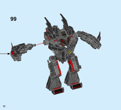 LEGO 76117 instructions page 72 – build guide