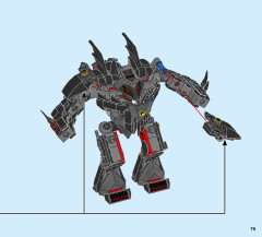 LEGO 76117 instructions page 75 – build guide