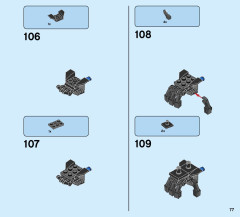LEGO 76117 instructions page 77 – build guide