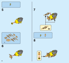 LEGO 76117 instructions page 8 – build guide