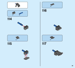LEGO 76117 instructions page 81 – build guide