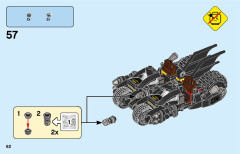 LEGO 76118 instructions page 62 – build guide