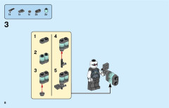 LEGO 76118 instructions page 8 – build guide