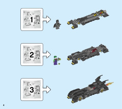 LEGO 76119 instructions page 4 – build guide