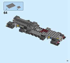 LEGO 76119 instructions page 43 – build guide