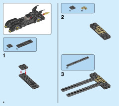 LEGO 76119 instructions page 6 – build guide