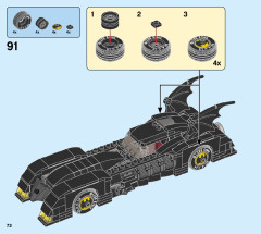 LEGO 76119 instructions page 72 – build guide