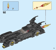 LEGO 76119 instructions page 73 – build guide