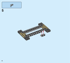 LEGO 76119 instructions page 8 – build guide