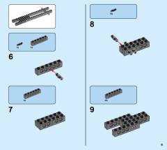 LEGO 76119 instructions page 9 – build guide
