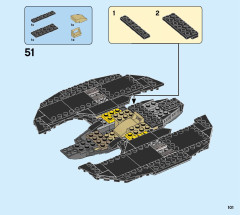 LEGO 76120 instructions page 101 – build guide