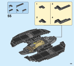 LEGO 76120 instructions page 105 – build guide