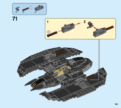 LEGO 76120 instructions page 121 – build guide