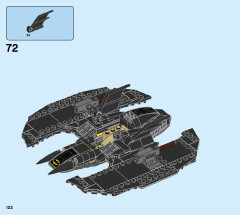 LEGO 76120 instructions page 122 – build guide