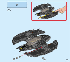 LEGO 76120 instructions page 125 – build guide