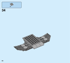 LEGO 76120 instructions page 84 – build guide