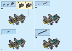 LEGO 76122 instructions page 10 – build guide