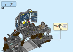 LEGO 76122 instructions page 106 – build guide