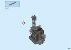 LEGO 76122 instructions page 125 – build guide