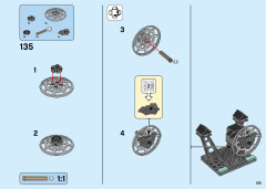 LEGO 76122 instructions page 129 – build guide