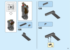 LEGO 76122 instructions page 131 – build guide