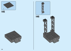 LEGO 76122 instructions page 134 – build guide