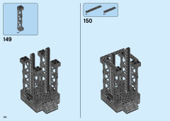 LEGO 76122 instructions page 136 – build guide
