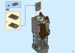 LEGO 76122 instructions page 155 – build guide