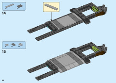 LEGO 76122 instructions page 44 – build guide