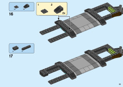 LEGO 76122 instructions page 45 – build guide