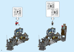 LEGO 76122 instructions page 6 – build guide