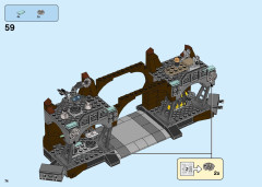 LEGO 76122 instructions page 74 – build guide